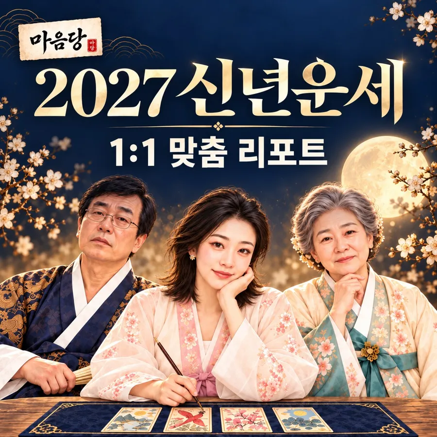 2027 신년운세 1:1 맞춤 리포트 대표 이미지